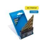 Master 530826 Titanyum Hss Matkap Ucu Seti 1.5-6.5mm (13 Parça)