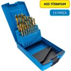 Master 530831 Titanyum Hss Matkap Ucu Seti 1-10MM (19 Parça)