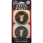 Master 6 Vidalı Çelik Rozet