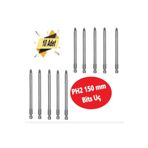 Master Bits Uç, Yıldız Matkap Ucu PH2X150 mm 10 Adet