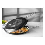 Master Chef 32 cm Granit Balık ve Börek Tavası - Siyah