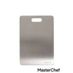 Master Chef Masterchef Paslanmaz Çelik Kesme Tahtası - Hijyenik Dayanıklı ve Şık