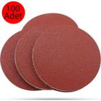 Master Cırt Zımpara Spiral Avuç Taşlama 115 mm (Karma Set) 100 Adet - 1 Adet