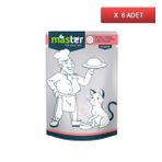 Master Dana Etli Pouch 6x80 gr Kedi Maması
