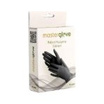 Master Glove Siyah Nitril Pudrasız Muayene Eldiveni 10 Lu Paket