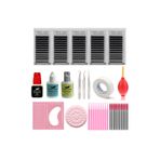 Master Lashes Auto-fan Çek Bırak Ipek Kirpik Seti Profesyonel Full Set