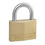 Master Lock 130EURD Prinç Anahtar Asma Kilit, Altın, 4,9 x 3 x 1,2 cm
