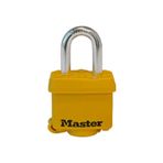 Master Lock 315KA Kapalı Açık Asma Kilit, Anahtarlı, 1 Paket