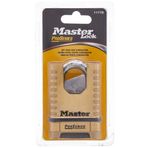 Master Lock, pirinç, asma kilit, ProSeries 2-1/4 inç genişliğinde kendi şifreli kilidinizi ayarlayın, 1177D, 15,3 cm x 7,5 cm x 3,5 cm