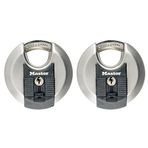 Master Lock Sağlam Diskli Asma Kilit, M40EURT, Depolama Üniteleri, Bahçe Kulübeleri, Garajlar, Römorklar ve Daha Fazlası için Uygundur