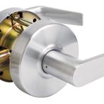 Master Lock SLCHPG26D Ağır Hizmet Kolu Stili, Sınıf 2 Ticari Geçiş Kapı Kilidi, Fırçalanmış Krom/Krom