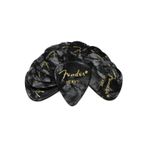 Master Music 351 Premium Celluloid Picks Black Moto - Heavy - 1 Adet Pena