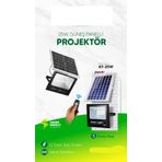 Master Plus AT-25W 12 Saat Şarj Süresi Güneş Enerjili Projektör