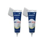 Master Silikonlu Tüp Derz Dolgu Beyaz 350 Gr 2 Adet - Mobilya Kilitleri - Tek Ebat