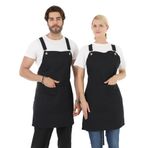 Master Siyah Cepli Mutfak Önlüğü-aşçı Önlüğü-masterchef Önlüğü-garson Önlüğü-kafe Aşçı Siyah Önlük, Apron