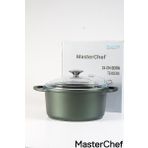 Masterchef Alüminyum Döküm Derin Tencere – 24 cm Yeşil