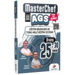 Masterchef Meb Ags Eğitim Bilimleri Ve Türk Milli Eğitim Sistemi 25 Branş Deneme Dizgi Kitap