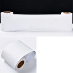 Master_GGGGG Duvar Kağıdı Bordürü Soyma ve Yapıştırma Duvar Bordürü Çıkartması Ev Tavan Dekoratif Bordür Banyo Oturma Odası Mutfak Beyaz Ahşap Tanecik 10 cm x 1000 cm