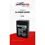 Masterplus 4V8Ah Kuru Akü El Feneri Aküsü Mp480