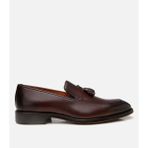 Master's Erkek Deri Kahverengi Püskül Detaylı Klasik Loafer