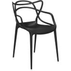 Masters Sandalye, Philippe Starck Tasarımı, Red Dot Ödüllü - Siyah