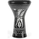 Masterwork Çömlek Darbuka Siyah Renkli Erzincan İşlemeli Perküsyon Alet