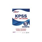 Masterwork KPSS Lise - Ön Lisans / Genel Yetenek - Genel Kültür 5 Deneme Masterwork Yayınları