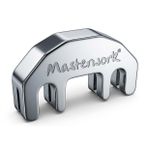 Masterwork Profesyonel Ayarlanabilir Keman Susturucu Kaliteli Döküm Metal Keman Susturucusu 4/4 3/4 1/2 Gümüş Renk - My Yonca
