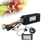 Masyrt Elektrikli Bisiklet Dönüşüm Kiti, Elektrikli Skor Tahtalı Bisiklet Kontrolü, 3 Modlu 30A Kontrol 24V 36V 48V 1000-1500W LCD Scoreboard Metre Scooter