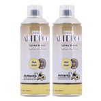 Mat Akrilik Vernik 400 Ml Sprey 2 Adet Kalıcı Şeffaf Koruma İç Ve Dış Mekan Çizilmeye Karşı Dayanıklı Kalıcı