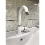 Mat Beyaz Nano Teknoloji Lavabo Bataryası