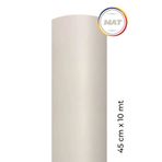 Mat Beyaz Yapışkanlı Folyo 45 CM X 10 METRE