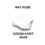 Mat Kuşe Gramajlı Kağıt 35X50 Cm 170 Gr - 250 Adet