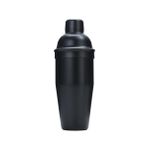 Mat Siyah Çelik 700 ml Shaker Kokteyl Hazırlama Kabı Bardağı cin343sy