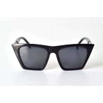 Mat Siyah Çerçeveli Unisex Güneş Gözlüğü - Moda Gözlük - #