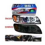 Mat Siyah Far Stop Filmi 30 Cm X 10 Metre