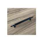 Mat Siyah Mobilya Dolap Mutfak Cekmece Kulpu 96 Mm (9,6 Cm) 5 Adet