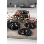 Mat Siyah Yumurtalık 13 Cm 6 Adet