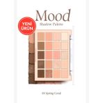 Mat ve Işıltılı Tonlardan Oluşan 20 Renkli Far Paleti Dasıque Mood Shadow Palette (03 Spring Coral)
