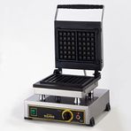 MATAR TEKLİ KARE WAFFLE MAKİNASI SİLVER PROFESYONEL