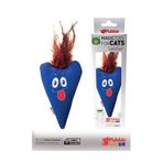 Matatabi Cats 14 cm Mavi Love Matatabili Çıngıraklı Peluş Kedi Oyuncağı