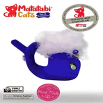 Matatabi Cats 15 cm Mavi Whali Kedi Oyuncağı