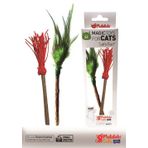 Matatabi Cats 2x18 cm Karışık Renkli Tüylü Süpürgeli Matatabi Çubuk Kedi Oyuncağı