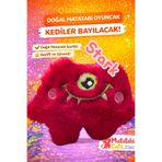Matatabi Cats Stark Peluş Kedi Oyuncağı (Matatabili, Dayanıklı)