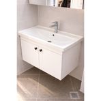 MatBeyaZ Banyo lavabo altı dolap SADECE BANYO DOLABI 80cm lavabolara uygundur %100MDF Üründür LAVABO HARİÇTİR