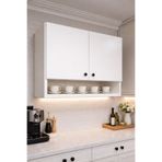 MatBeyaZ Mini mutfak dolap üstü MDF Malzemeli 80cm uzunluk 60cm boy