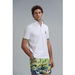 Match Smart Erkek Polo Tişört Beyaz XXL