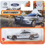 Matchbox Tekli Arabalar Ford Police Interceptor HLD04 - Kırmızı - Yeşil