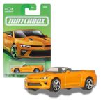 Matchbox Temalı Arabalar - 16 Chevy Camaro Covertıble Jcg55