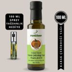 Matdeer 100 ml Kabak Çekirdeği Yağı - Soğuk Sıkım - %100 Saf ve Doğa, Cam Şişe, Zengin Fitosterol Içeriği
